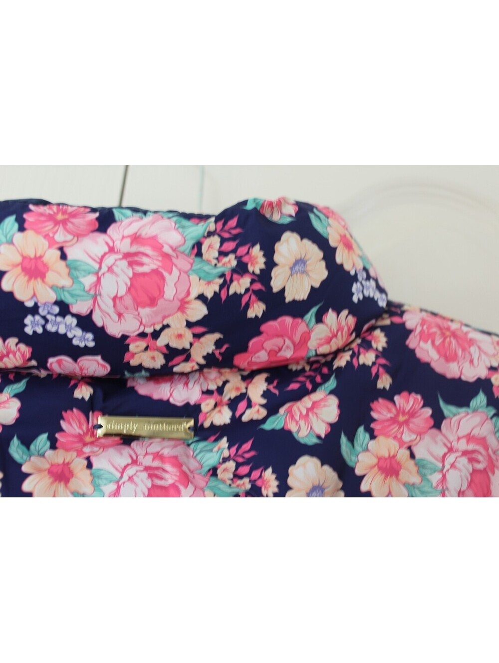 Simply Southern Floral Puffy Vest 00191 - Picture 3 of 8